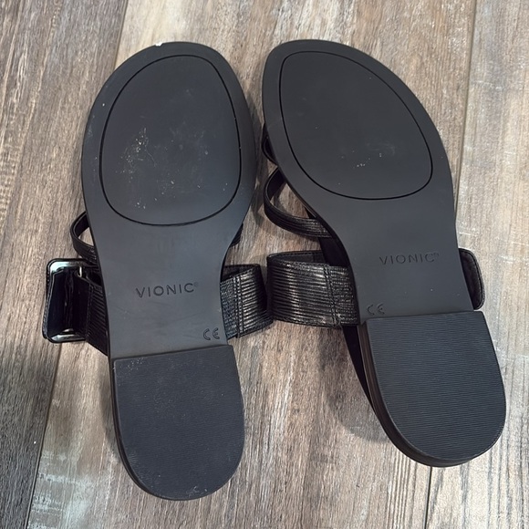 Vionic Julep Sandal Black 9 - Picture 6 of 7